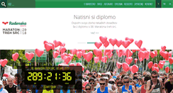 Desktop Screenshot of maraton-radenci.si